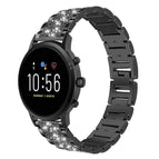 22mm For Fossil Gen 5 Carlyle/Julianna/Garrett / Black