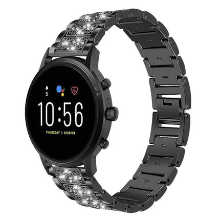 Xdfind Steel Watch Band 20/22mm For Amazfit Huawei Fossil