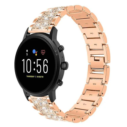 Xdfind Steel Watch Band 20/22mm For Amazfit Huawei Fossil