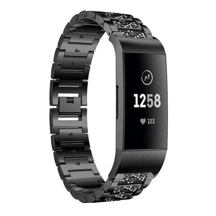 Xdfind Stainless Steel Watch Band Set for Fitbit Adjustable