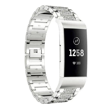 Xdfind Stainless Steel Watch Band Set for Fitbit Adjustable