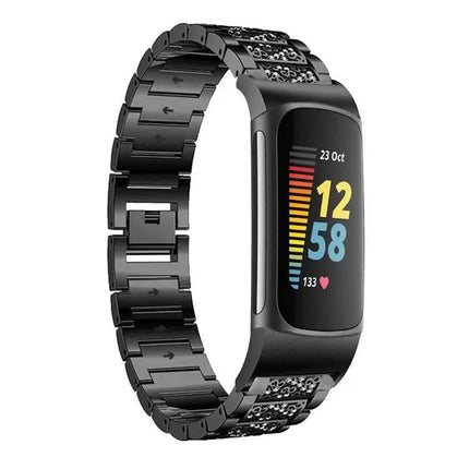 Xdfind Stainless Steel Watch Band Set for Fitbit Adjustable