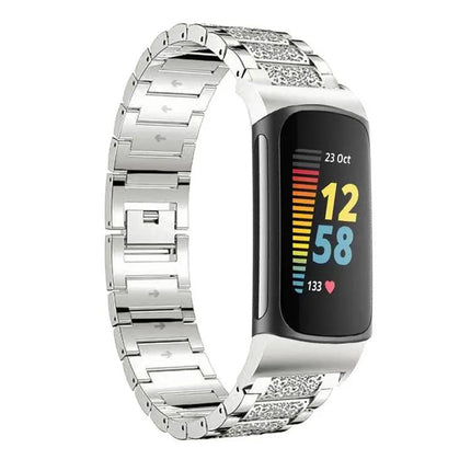 Xdfind Stainless Steel Watch Band Set for Fitbit Adjustable