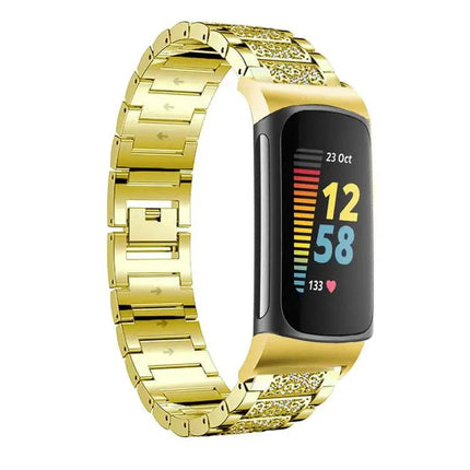 Xdfind Stainless Steel Watch Band Set for Fitbit Adjustable