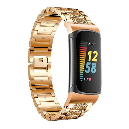 Xdfind Stainless Steel Watch Band Set for Fitbit Adjustable