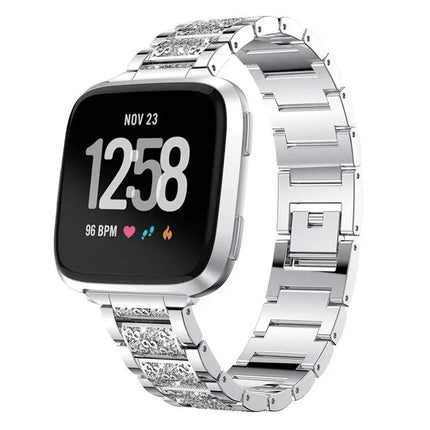 Xdfind Stainless Steel Watch Band Set for Fitbit Adjustable