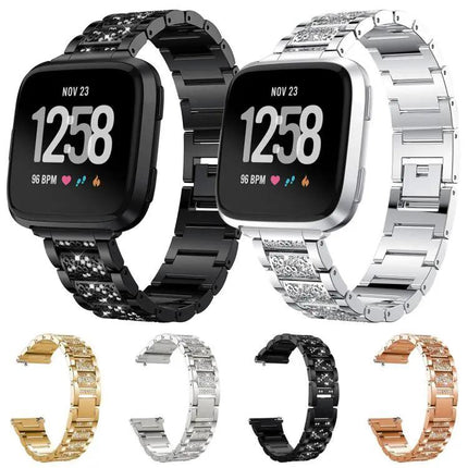 Xdfind Stainless Steel Watch Band Set for Fitbit Adjustable