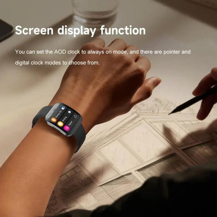 Curved Screen 1.85 Inch Smartwatch For Everyday Wear