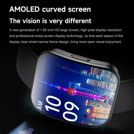 Curved Screen 1.85 Inch Smartwatch For Everyday Wear