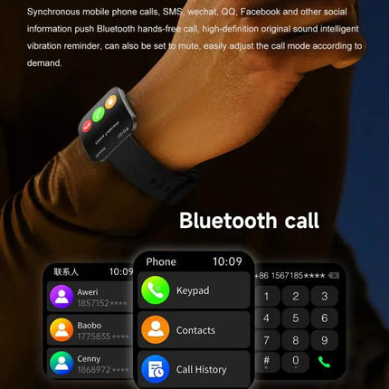 Curved Screen 1.85 Inch Smartwatch For Everyday Wear