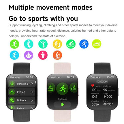 Curved Screen 1.85 Inch Smartwatch For Everyday Wear