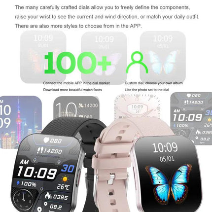 Curved Screen 1.85 Inch Smartwatch For Everyday Wear