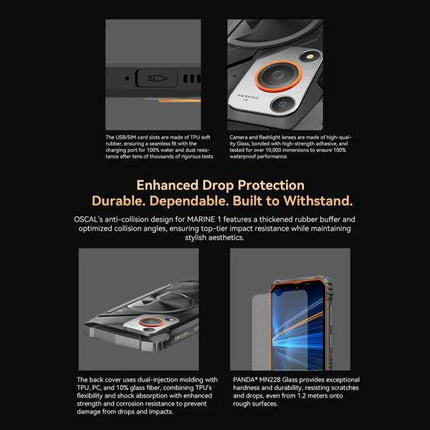 Blackview Oscal Marine 1 Smartphone for Everyday Outdoor Use and Communication