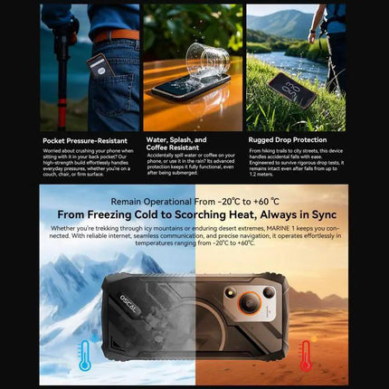 Blackview Oscal Marine 1 Smartphone for Everyday Outdoor Use and Communication