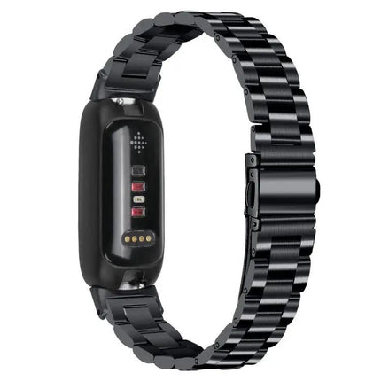 XDfind 12mm Metal Quick Release Watch Band, Three Beads