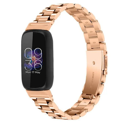 XDfind 12mm Metal Quick Release Watch Band, Three Beads