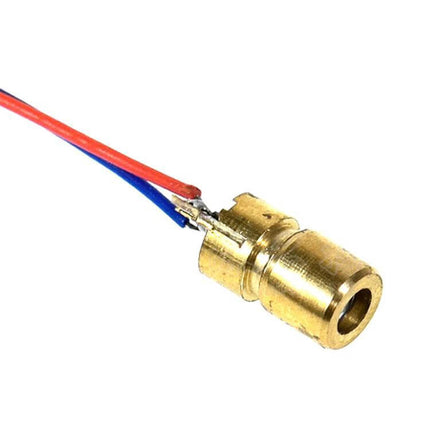 Adjustable Red Dot Laser Head Module 10pcs Pack For DIY Projects compact 650nm red dot laser head module with wires for alignment