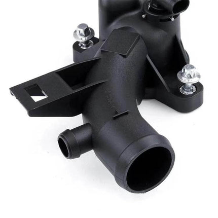 Opel Thermostat Housing Water Pump Outlet Direct Fit Replacement - black direct-fit housing for Opel Adam Astra J Corsa D/E Meriva B