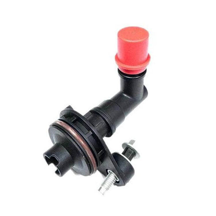 PCV Valve for Chevrolet Malibu Direct Fit Replacement - ABS direct-fit assembly with red cap and mounting hardware