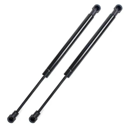 Alt Tag: BMW E90 Trunk Lift Supports Two Pack Gas Struts Replacement - black gas strut pair for trunk lid, direct OEM-style replacement
