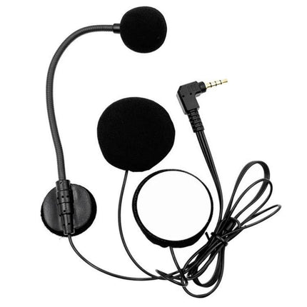 Half Helmet Intercom Headset For Hands Free Rider Communication in-helmet mic and dual speakers with 3.5mm plug