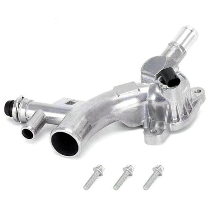 Durable Replacement Thermostat Housing Outlet For Buick aluminum alloy OE-fit thermostat housing outlet with bolts, corrosion-resistant