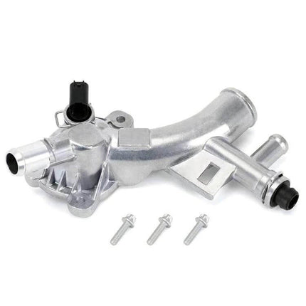 Durable Replacement Thermostat Housing Outlet For Buick aluminum alloy thermostat housing outlet with bolts for corrosion-resistant coolant flow