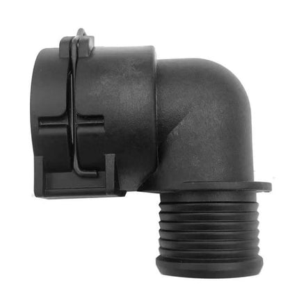 Car Heater Inlet Water Hose Connector Plug for Buick Encore - black wear-resistant plastic 90° elbow replacement plug
