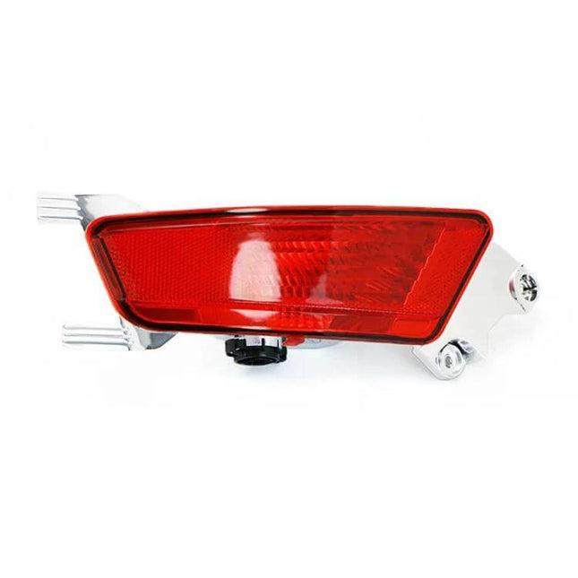 Left Rear Bumper Fog Light for Land Rover Evoque Vehicles replacement red rear fog light assembly with rounded edges for improved visibility