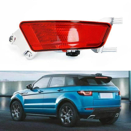 Right Side Rear Bumper Fog Light for Land Rover Evoque red replacement rear fog lamp with rounded edges for improved visibility