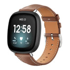 For Fitbit Versa 4 / 3 / Sense2 / 1 20mm / Coffee