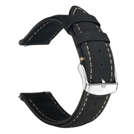 XDfind 24mm Crazy Horse Leather Watch Band For Suunto