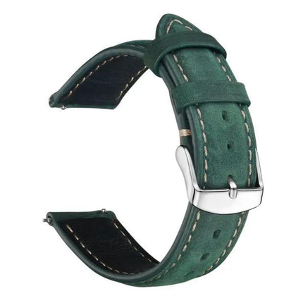 Xdfind Retro Crazy Horse Leather Watch Band 20/22mm