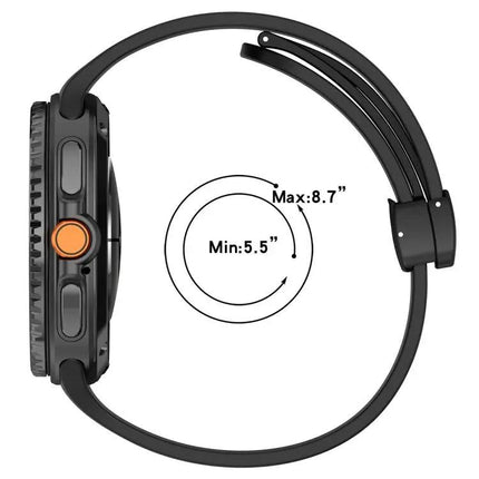 xDfind Magnetic Silicone Watch Band For Galaxy Watch 9 8
