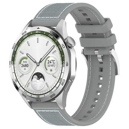 Xdfind Hybrid Nylon Silicone Watch Band 20mm/22mm Adjustable
