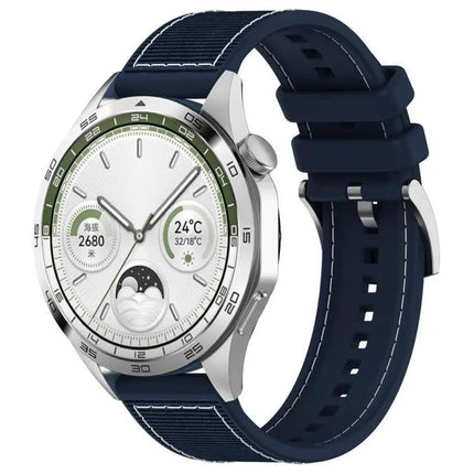 Xdfind Hybrid Nylon Silicone Watch Band 20mm/22mm Adjustable