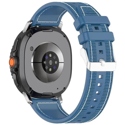 Xdfind Hybrid Nylon Silicone Watch Band For Samsung 22mm