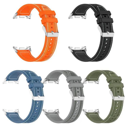 Xdfind Hybrid Nylon Silicone Watch Band For Samsung 22mm