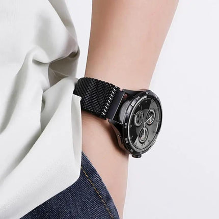 Milanese Stainless Steel Watch Band 20/22mm Parachute Buckle