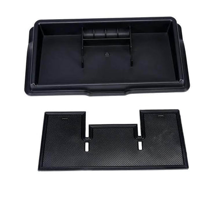 Dashboard Storage Box For Suzuki Jimny Keeps Essentials Handy - black custom-fit dashboard organizer tray for phone, keys, coins, odorless durable material