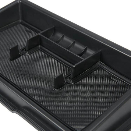 Dashboard Storage Box For Suzuki Jimny Keeps Essentials Handy - black custom-fit dash organizer holding phone coins keys