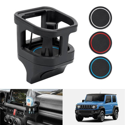 Water Cup Holder For Suzuki Jimny In Car Daily Use - compact ABS drink holder, scratch-resistant, fits original cup holder for commutes and road trips