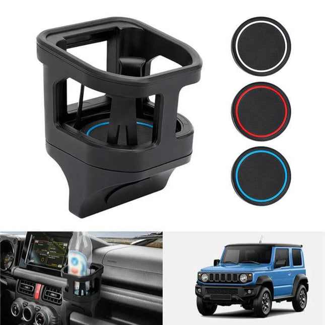 Water Cup Holder For Suzuki Jimny In Car Daily Use - compact ABS drink holder, scratch-resistant, fits original cup holder for commutes and road trips