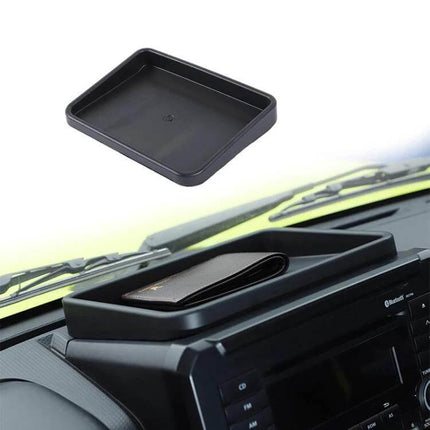 Suzuki Jimny Dashboard Storage Box Custom Fit Keeps Small Items Handy - black dashboard tray organizer