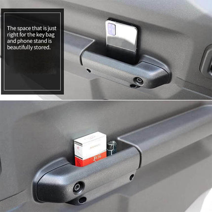 Door Storage Box For Suzuki Jimny Keeps Small Essentials Handy - compact door pocket holding keys, phone, coins and small items
