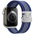 For Apple Watch 42 / 44 / 45 / 46 / 49mm / Blue White