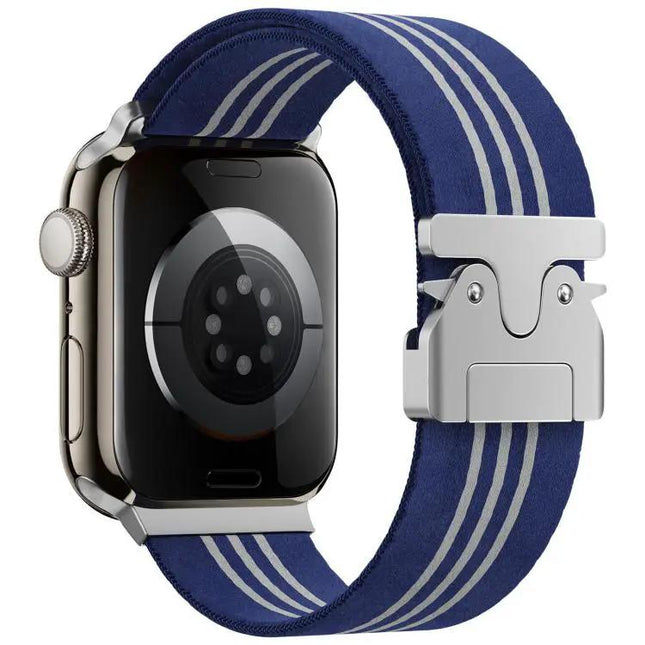 Braided Nylon Parachute Buckle Band for Apple Watch 38-49mm | Syndmart
