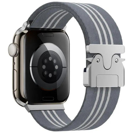 Braided Nylon Parachute Buckle Band for Apple Watch 38-49mm