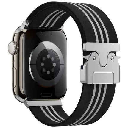 Braided Nylon Parachute Buckle Band for Apple Watch 38-49mm
