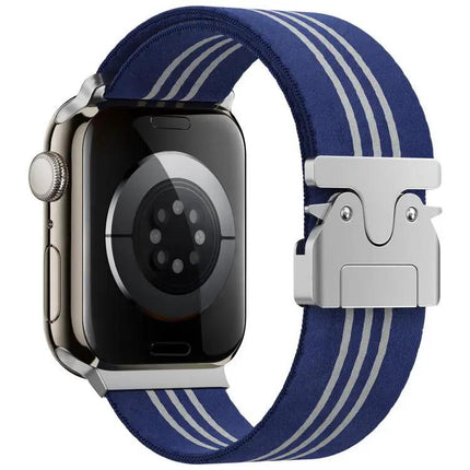 Braided Nylon Parachute Buckle Band for Apple Watch 38-49mm